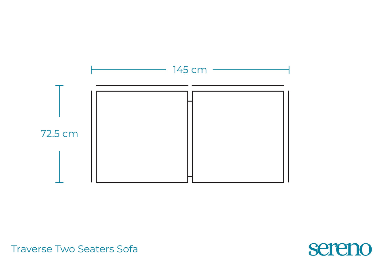 Traverse Two Seaters Sofa