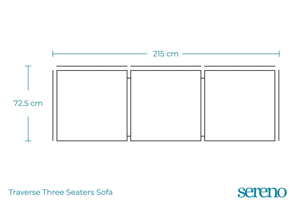 Traverse Three Seaters Sofa