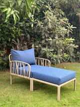 Traverse Chaise Lounge for Outdoor Furniture – Modern chaise lounge perfect for outdoor spaces